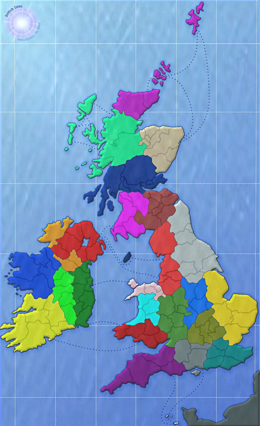 the map